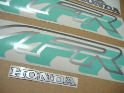 Honda VFR 750 RC36 95 green stickers kit