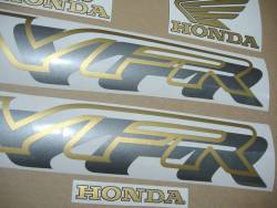 Honda VFR750F RC36 1996 red logo graphics