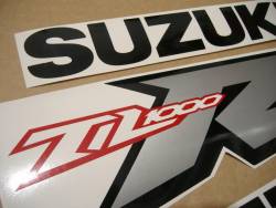 Suzuki TL1000R 2000 V-twin yellow replica decals