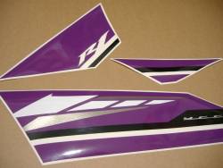 Yamaha R1 14b 2014 custom purple stickers kit