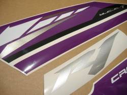 Yamaha YZF-R1 14b optional purple decals