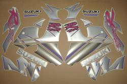 Suzuki GSX-R 750 1993 SRAD black decals