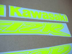 Kawasaki ZX-12R Ninja fluo neon yellow/green graphics