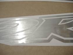 Kawasaki ZX-12R Ninja brushed aluminium grey stickers 