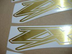 Kawasaki ZX12R Ninja brushed golden graphics 