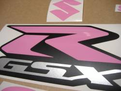 Suzuki GSXR Gixxer 750 barbie pink decals stickers