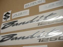 Suzuki Bandit GSF 1250S K8 2008 wine red decals set