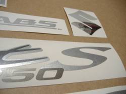 Suzuki Bandit 1250S K7-K8 2007-2008 burgundy decals 