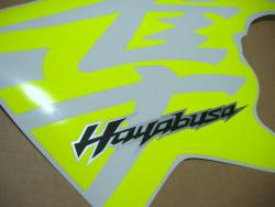 Suzuki Hayabusa 2012 fluo neon yellow/green stickers