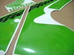 Honda Fireblade 929 poison lime green decals kit