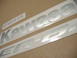 Kawasaki ER6N 650 ex-6 naked 2010 emblems logo set