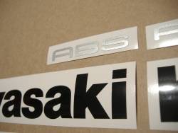 Kawasaki ER-6N 650 ex-6 naked 2010 green decal set