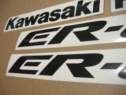 Kawasaki ER-6N 650 streetfighter 2008 orange decals