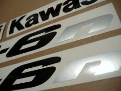 Kawasaki ER-6N 650 ex-6 naked 2008 orange adhesives