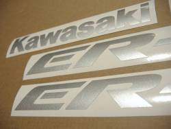 Kawasaki ER-6N 650 ex6 ninja 2008 blue decals