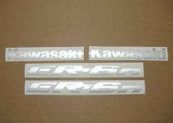 Kawasaki ER-6N 650 ex6 ninja 2008 blue stickers set