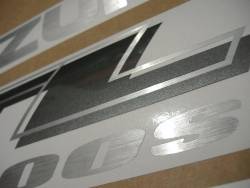 Suzuki TL1000s 1999-2001 black emblems logo set