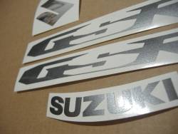 Suzuki GSXR600 2009 K9 B-king red emblems logo set