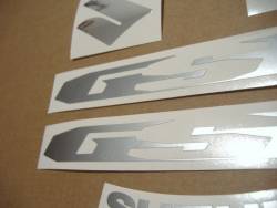 Suzuki GSXR600 2007 K7 B-king red emblems logo set