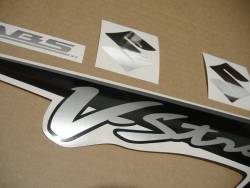 Suzuki DL650 V-Strom 2007 K7 red emblems logo set