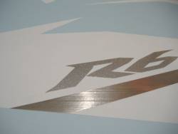 Yamaha YZF-R6 2006 RJ11 blue EU stickers set