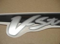 Suzuki DL650 V-Strom 2008 K8 matte black emblems logo