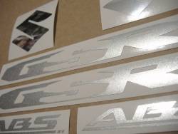 Suzuki GSR 600 2009 K9 titanium grey reproduction decals