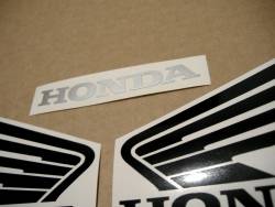 Honda CBF 1000 2013 titanium gray emblems logo set