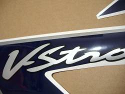 Suzuki DL650 V-Strom 2007 K7 blue emblems logo kit