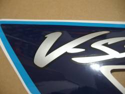 Suzuki V-Strom 650 2008 K8 blue emblems logo set