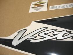 Suzuki V-Strom 2005-2006 silver replacement stickers