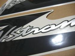 Suzuki V-Strom 2005-2006 silver replacement decals 