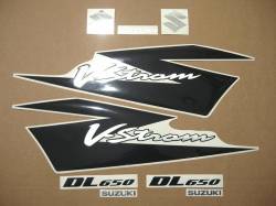 Suzuki V-Strom 2005-2006 silver reproduction stickers