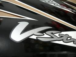 Suzuki V-Strom 2005-2006 red full decals kit