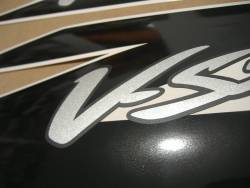 Suzuki V-Strom 2005-2006 red replacement decals 