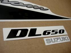 Suzuki V-Strom 2005-2006 red logo graphics set