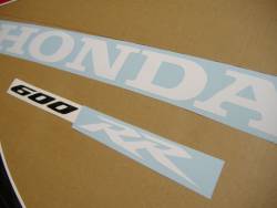 Honda 600RR 2008 complete sticker kit