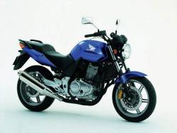Honda CBF 500 2004 blue complete decals set