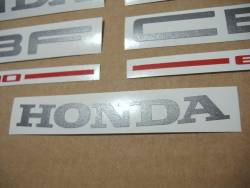 Honda CBF600 2004 pc38 silver replacement stickers
