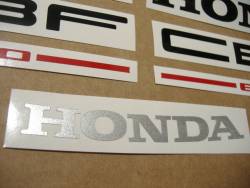 Honda CBF 600s pc38 2006 light blue emblems logo set