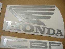 Honda CBF600S pc38 2005-2006 blue emblems logo set