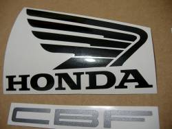 Honda CBF600 2005-2006 pc38 silver replica stickers 