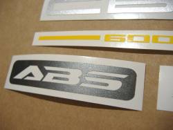 Honda CBF600 naked 2005 black replacement stickers