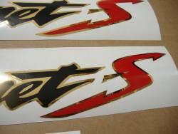 Honda Hornet S 2002 silver grey replacement logo emblems