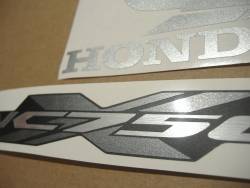 Honda NC750X 2015 white reproduction adhesives set