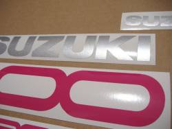 Suzuki RF900R (RF9) 1996-1997 black reproduction decals