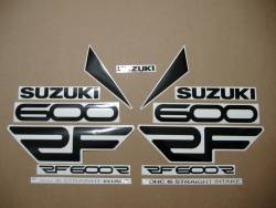 Suzuki RF 600R 1994-1995 yellow replacement graphics set 