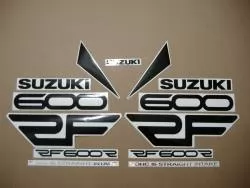 Suzuki RF 600R 1994-1995 yellow replacement graphics set 