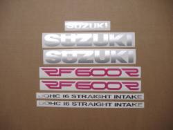 Suzuki RF 600R 1994-1995 blue replica graphics set 