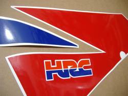 Honda CBR 600RR 2013-2014 HRC reproduction decals 